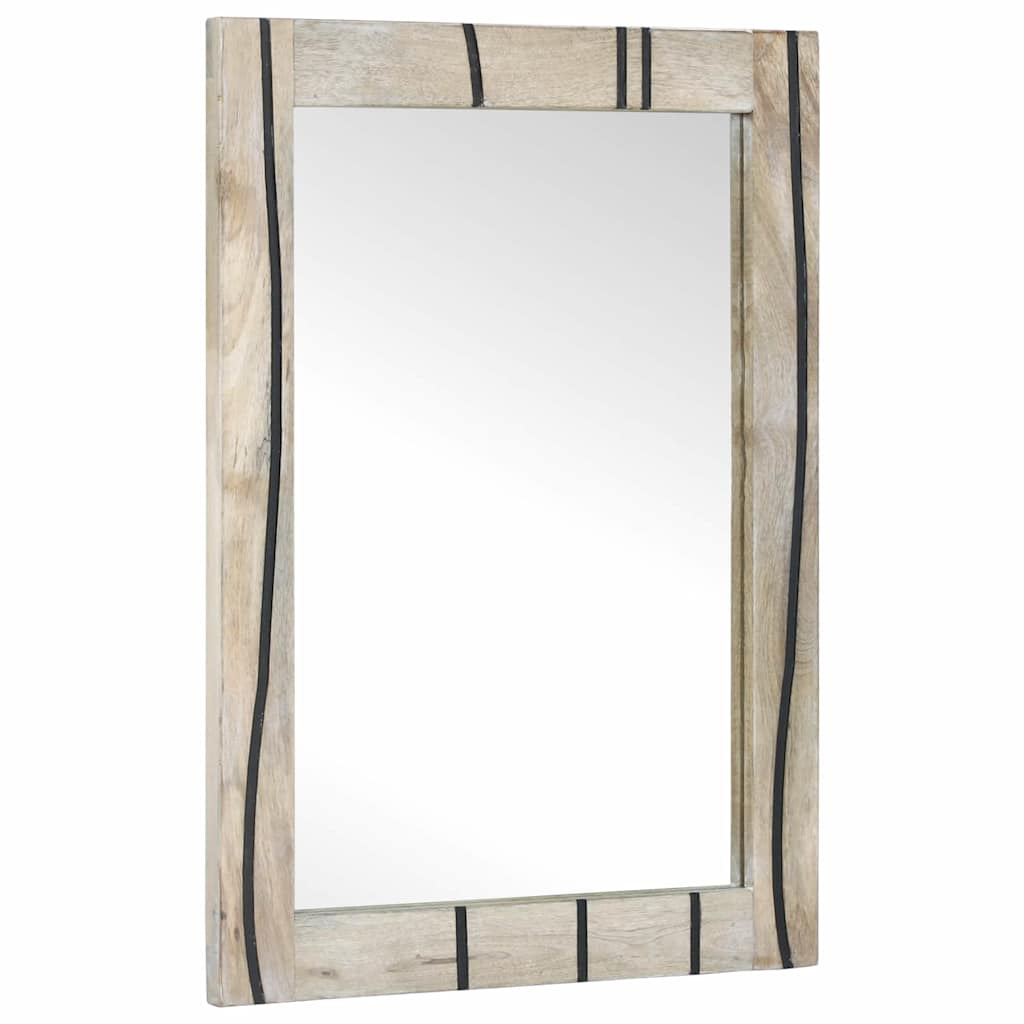 Bathroom Mirror Rectangular with Mirror White 50 x 2.5 x 70 cm