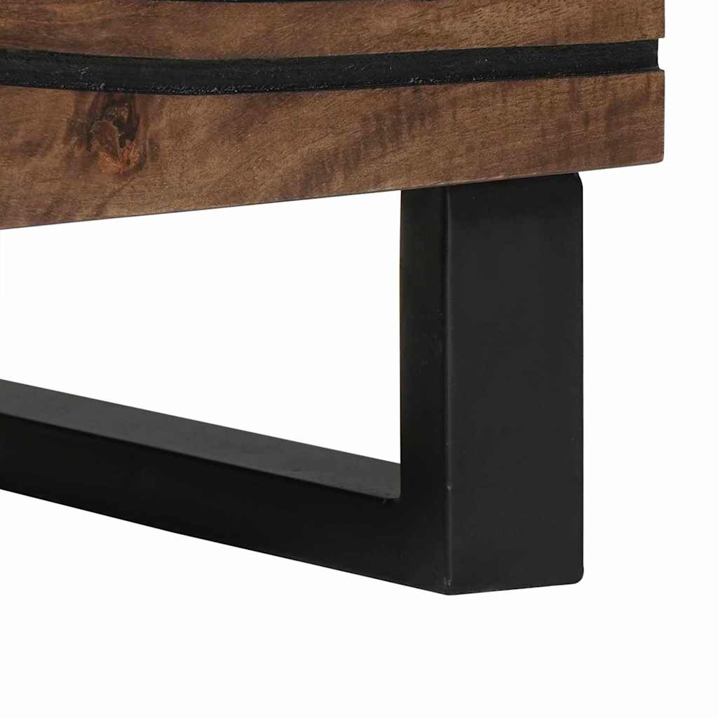 Bedside Cabinet 2 pcs Walnut 40 x 33 x 46 cm Engineered Wood