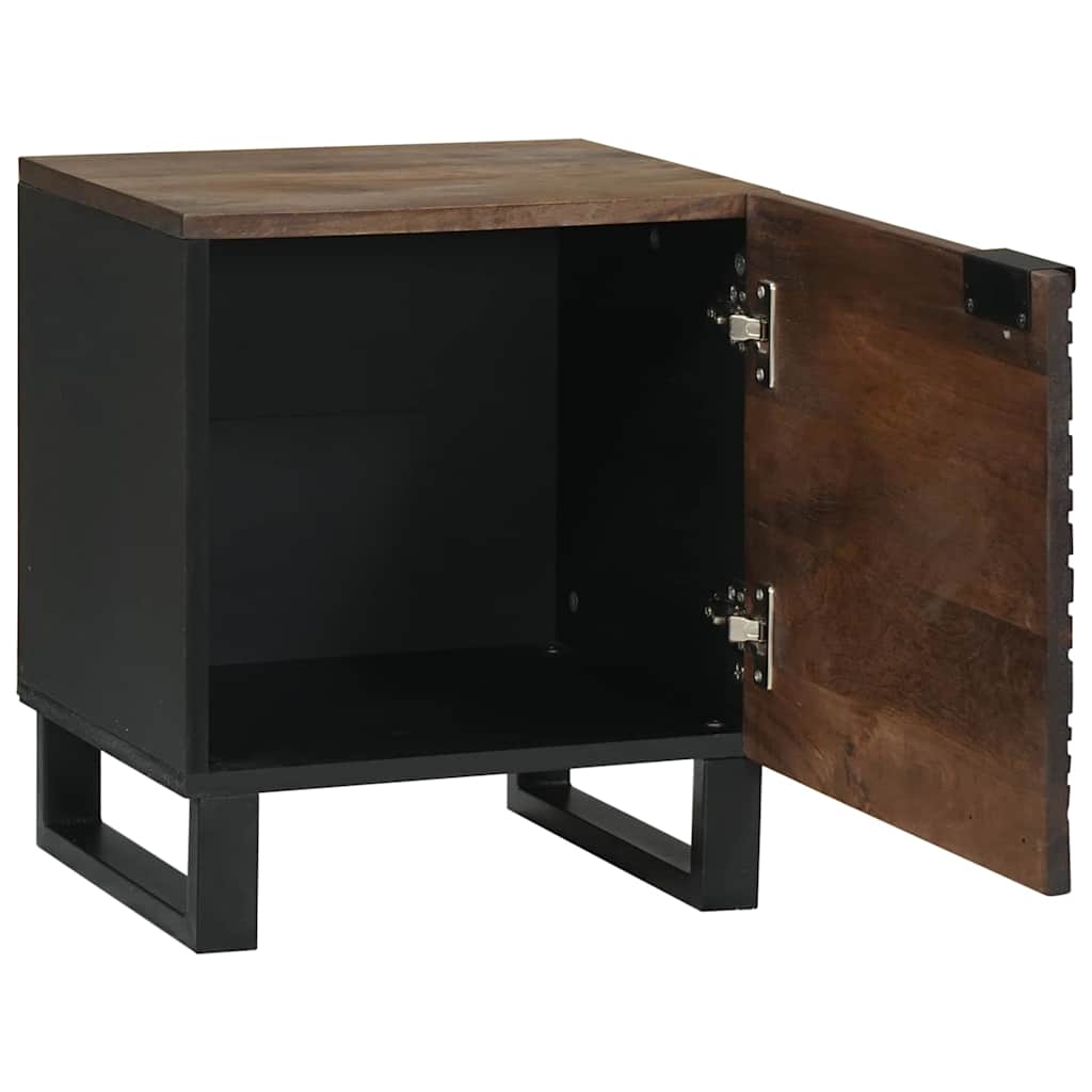 Bedside Cabinet 2 pcs Walnut 40 x 33 x 46 cm Engineered Wood