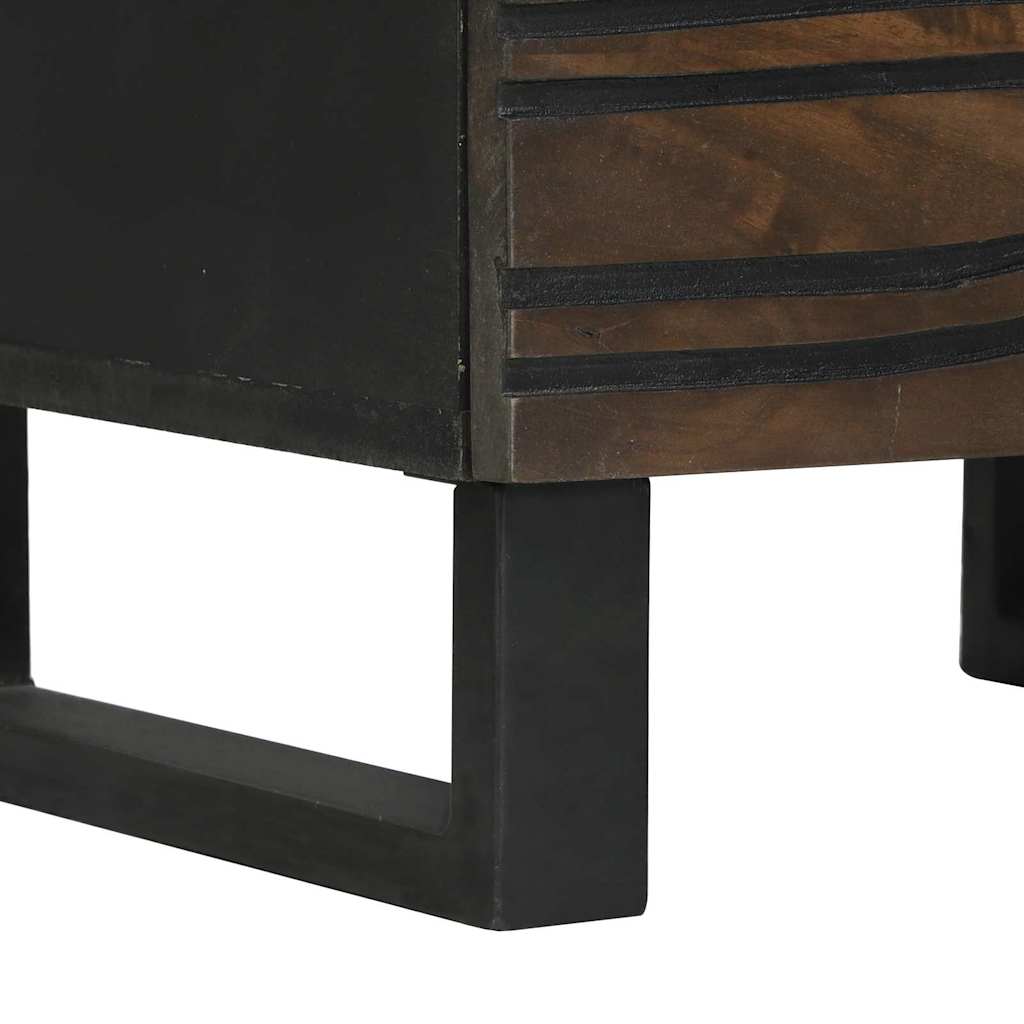 Bedside Cabinet 2 pcs Walnut 40 x 33 x 46 cm Engineered Wood