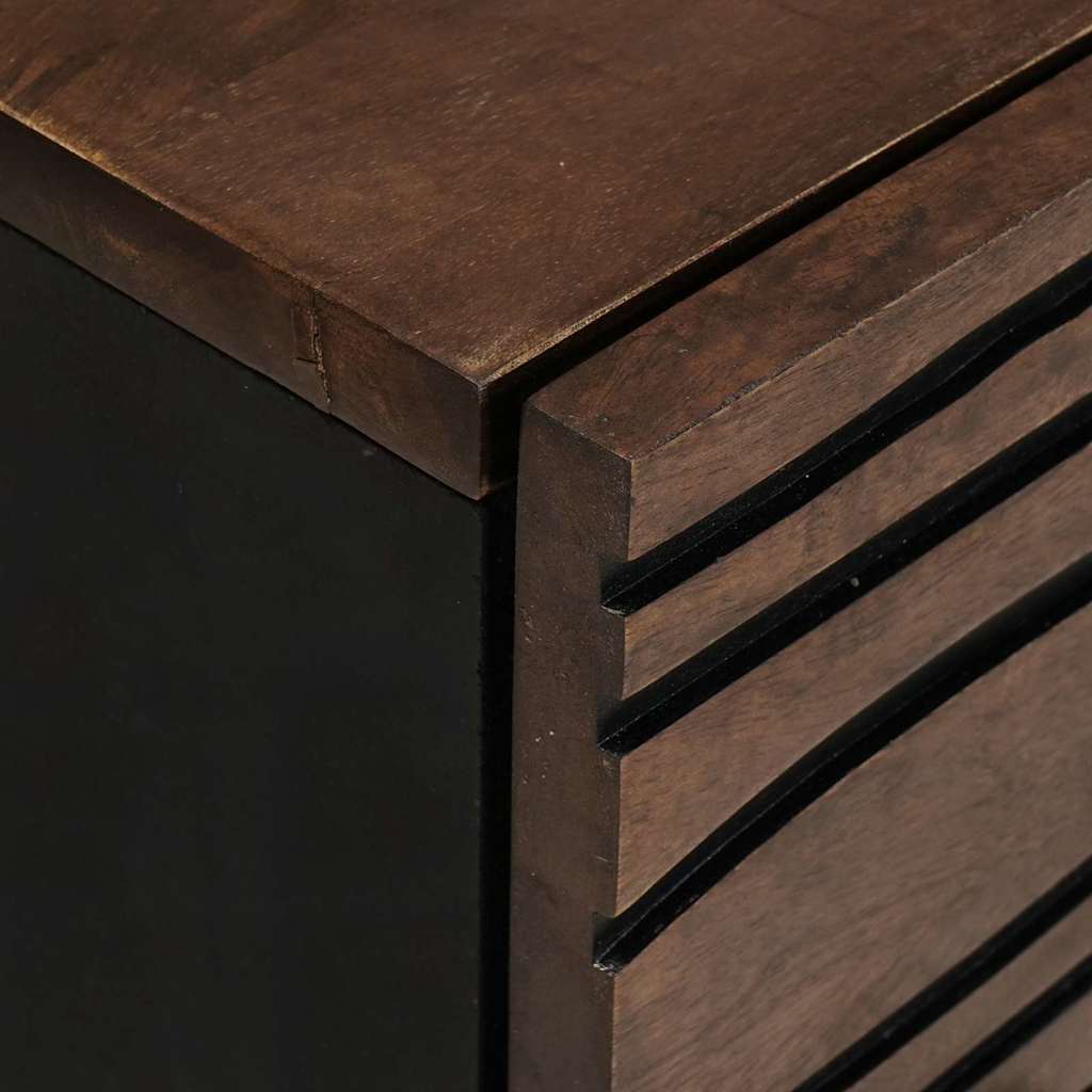Bedside Cabinet Walnut 50 x 33 x 60 cm Engineered Wood