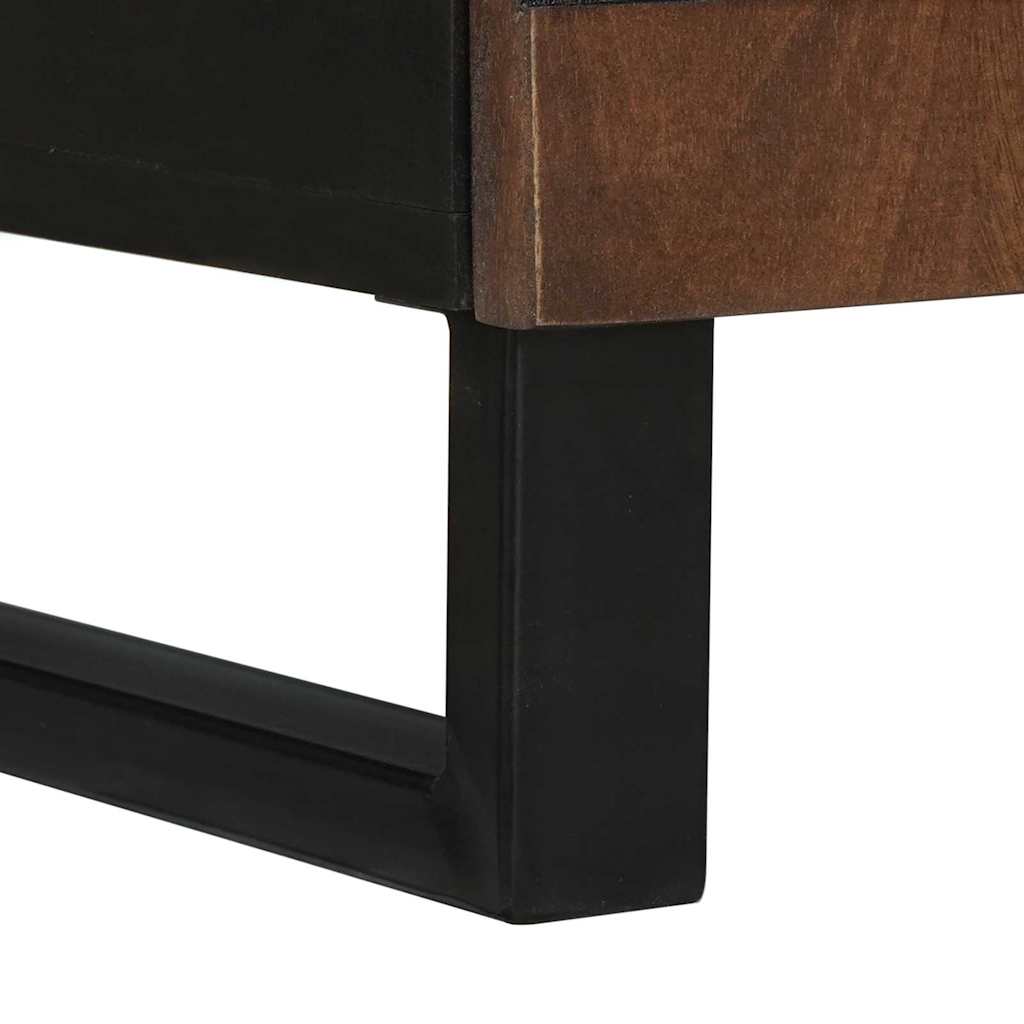 Bedside Cabinet Walnut 50 x 33 x 60 cm Engineered Wood