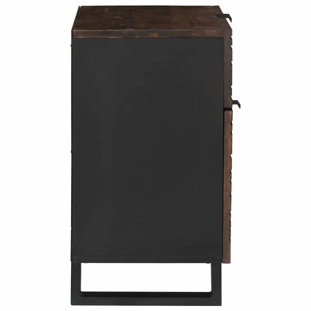 Bedside Cabinet Walnut 50 x 33 x 60 cm Engineered Wood