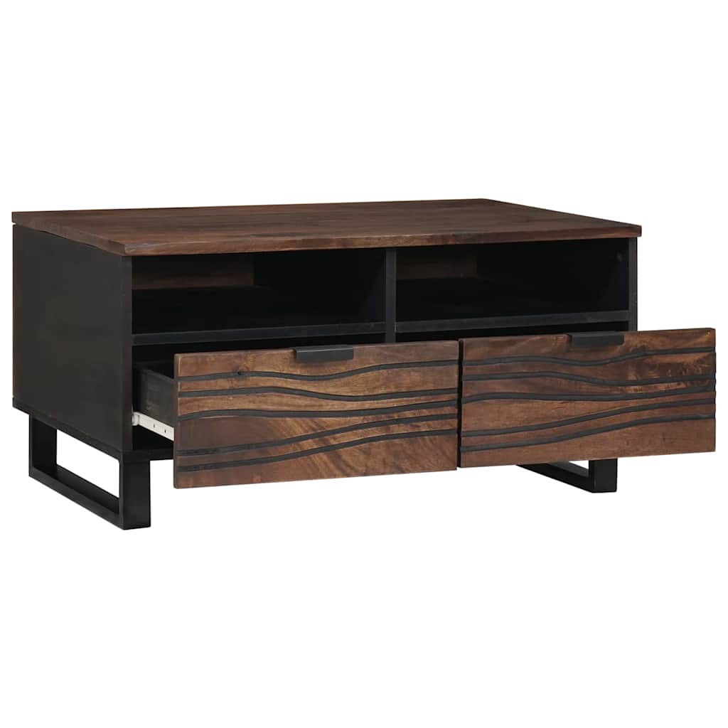 Coffee Table Walnut 80 x 54 x 40 cm Engineered Wood