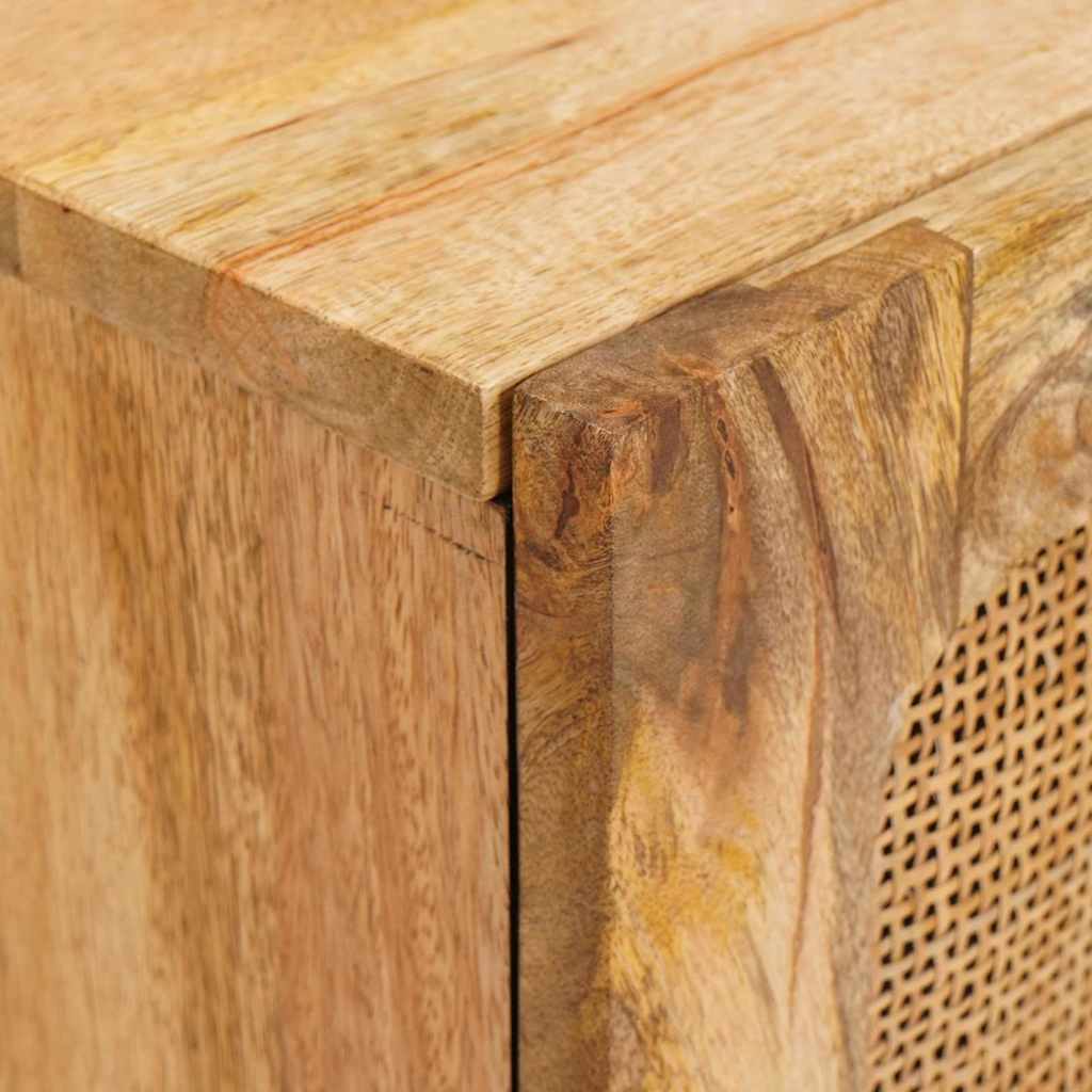 Bedside Cabinet Natural 40 x 33 x 46 cm