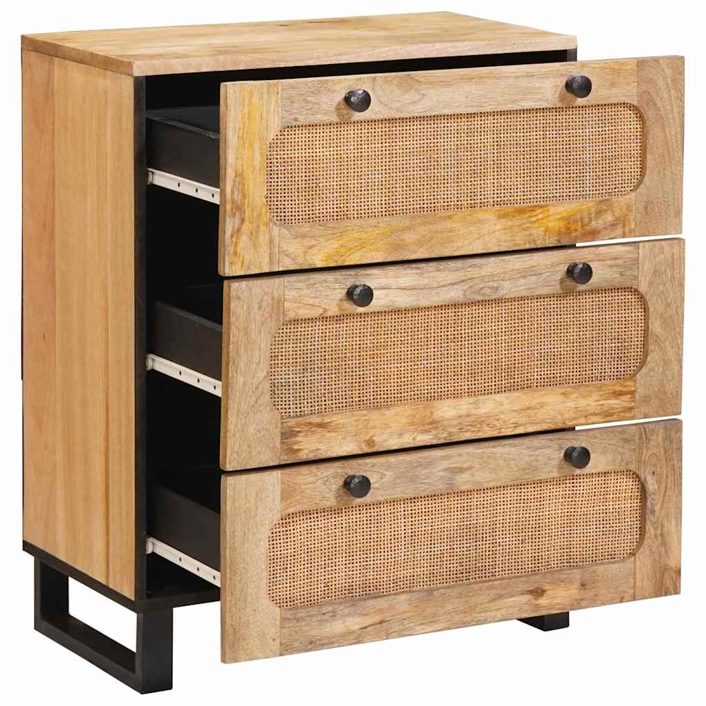 Sideboard Brown 60 x 33 x 75 cm Solid Mango Wood