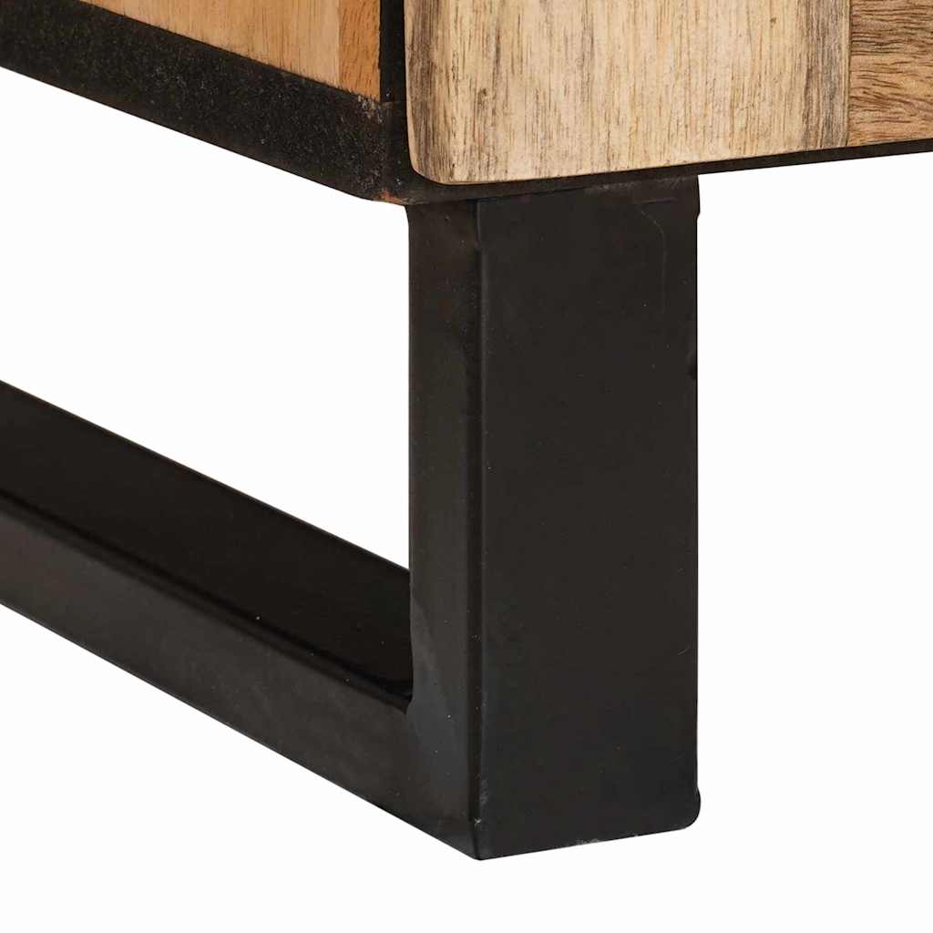 Bedside Cabinet Natural 50 x 33 x 62 cm Solid Mango Wood