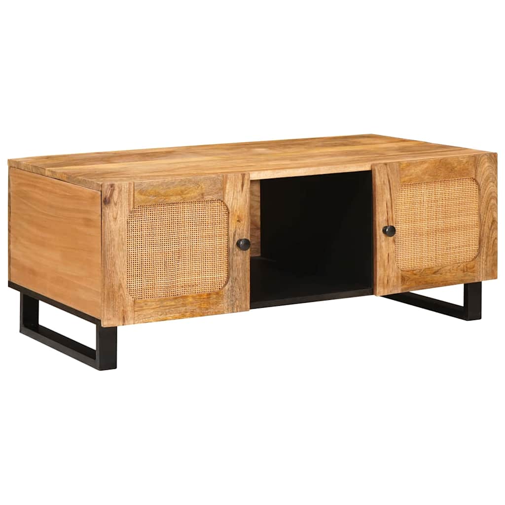Coffee Table Artisan Oak 100 x 54 x 40 cm Solid Mango Wood