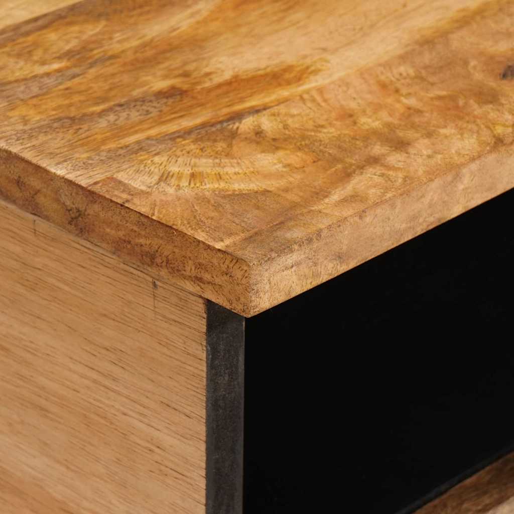 Coffee Table Artisan Oak 80 x 54 x 40 cm Solid Mango Wood