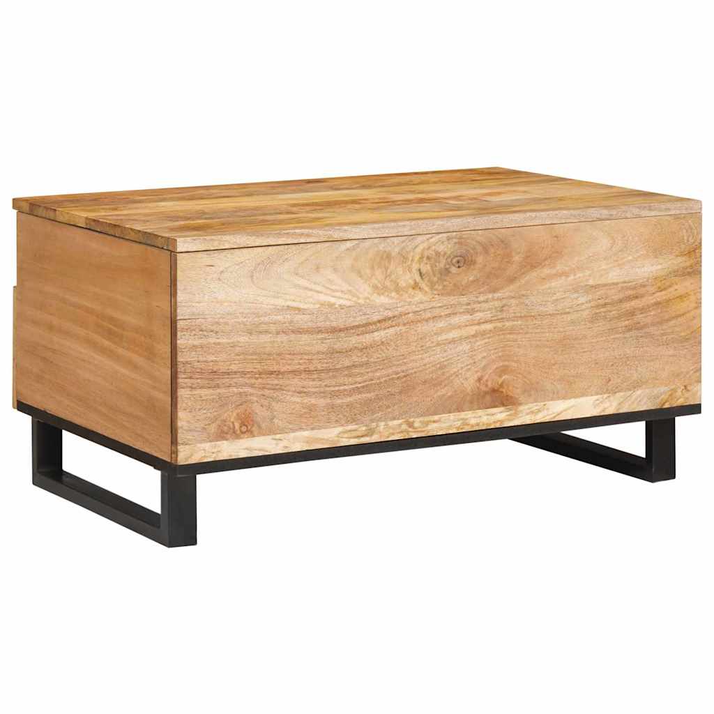 Coffee Table Artisan Oak 80 x 54 x 40 cm Solid Mango Wood