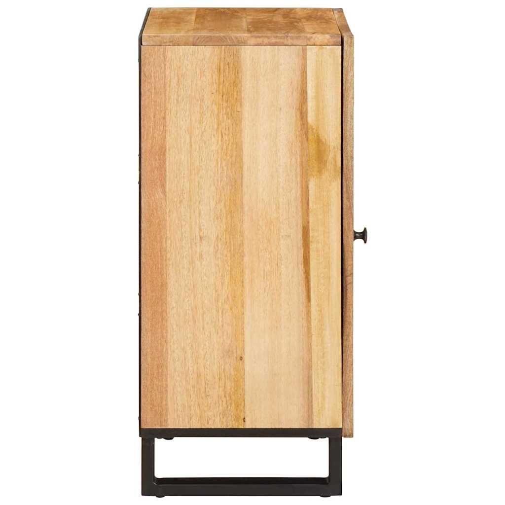 Sideboard with Storage Brown 40 x 33 x 75 cm Solid Mango Wood