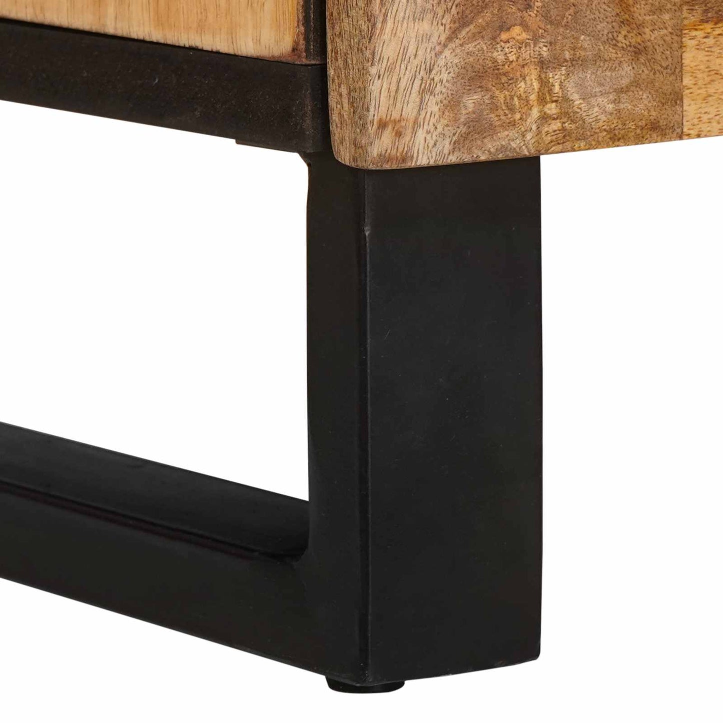 Highboard with Storage Brown 90 x 33 x 75 cm Solid Mango Wood