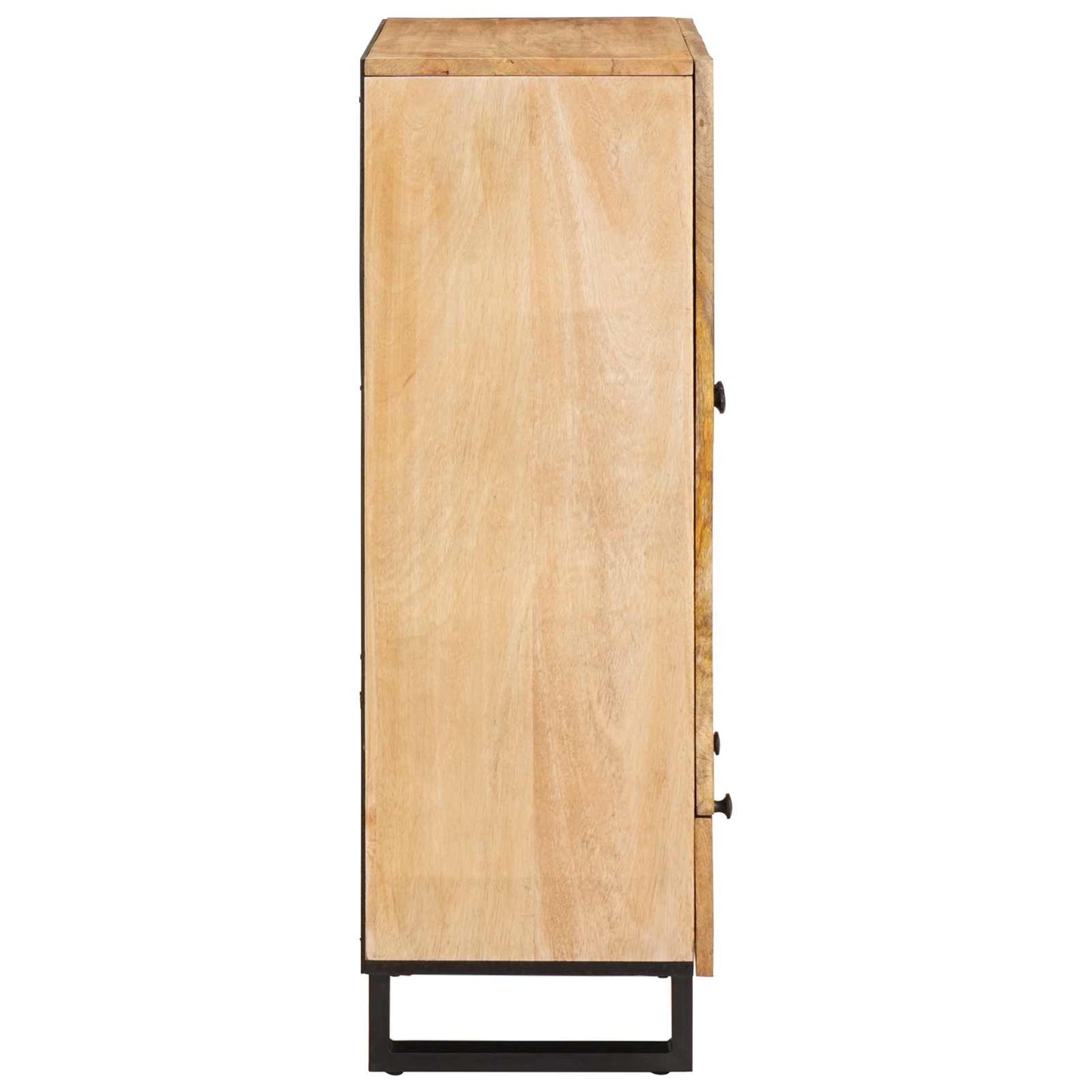 Highboard with Drawer Brown 40 x 33 x 110 cm Solid Mango Wood