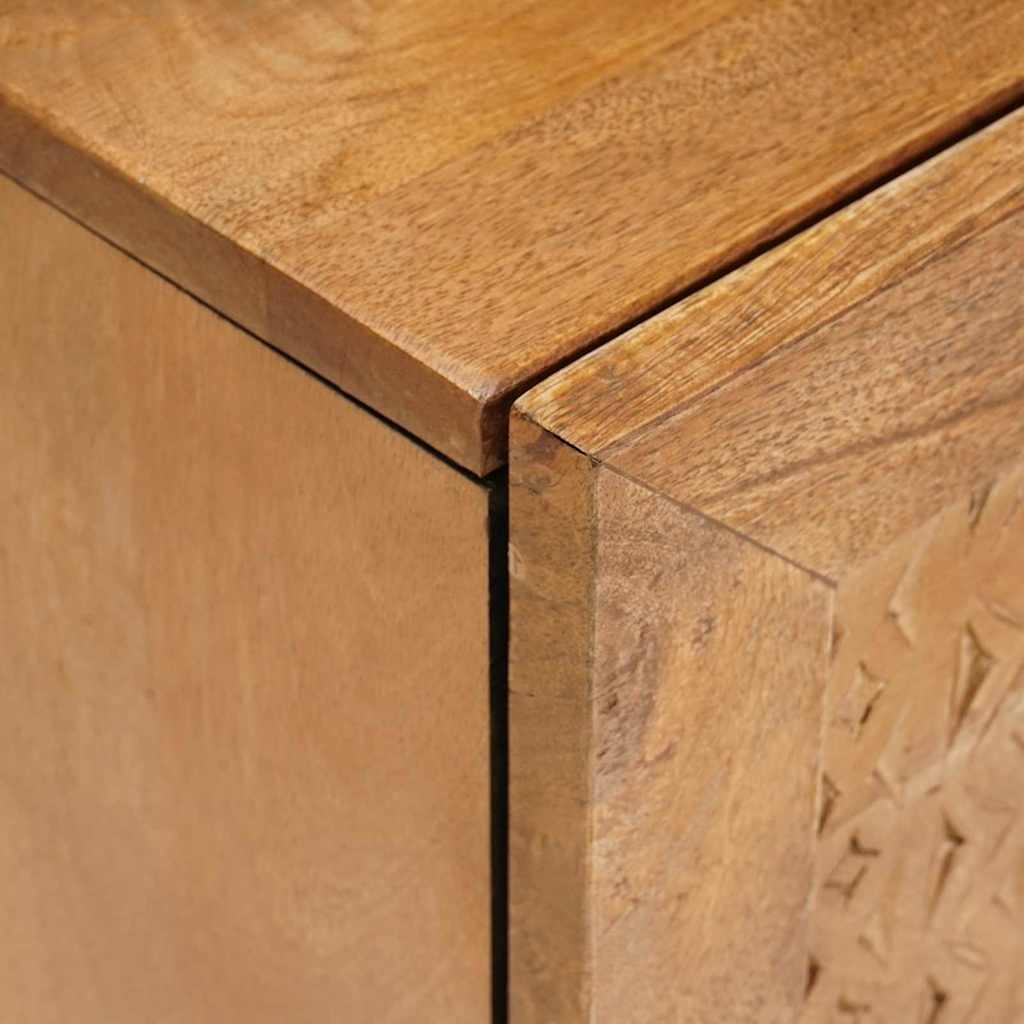 Bedside Cabinet Light Brown 80 x 50 x 40 cm Engineered Wood