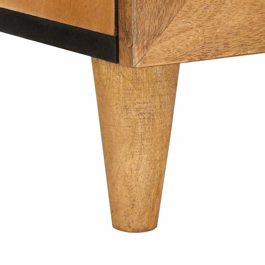 Bedside Cabinet Light Brown 80 x 50 x 40 cm Engineered Wood