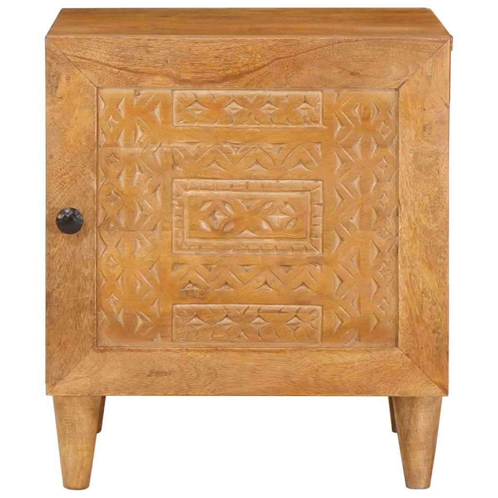 Bedside Cabinet Light Brown 80 x 50 x 40 cm Engineered Wood