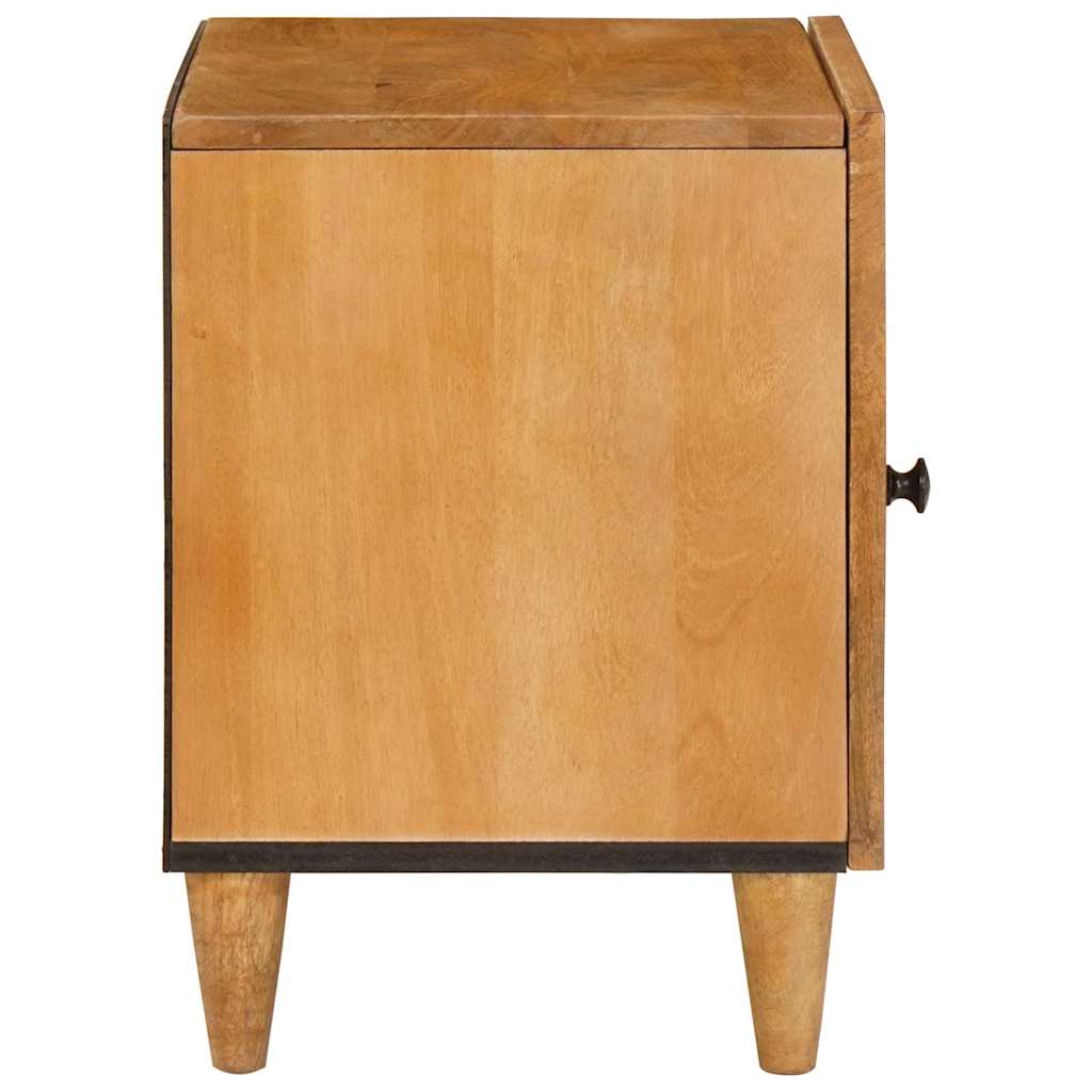 Bedside Cabinet Light Brown 80 x 50 x 40 cm Engineered Wood