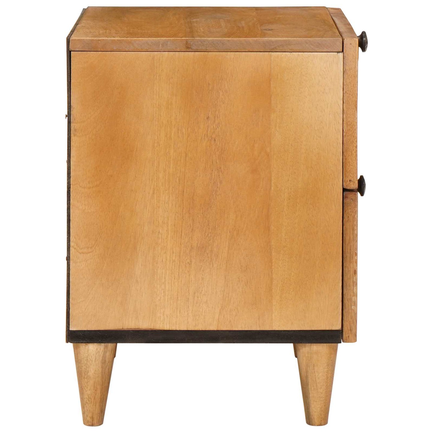 Bedside Cabinet Light Brown 40 x 33 x 46 cm Engineered Wood