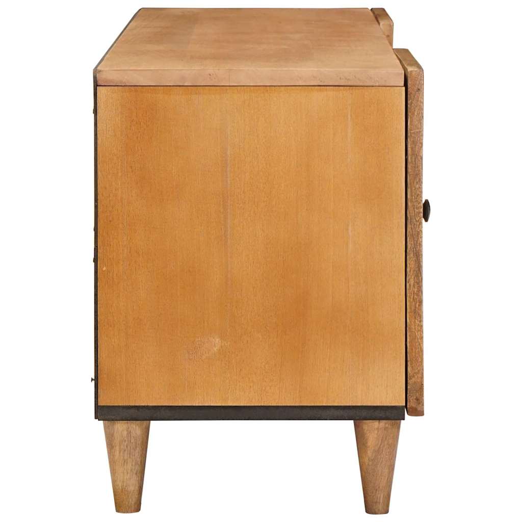 TV Units Light Brown 105 x 33 x 46 cm Solid Mango Wood