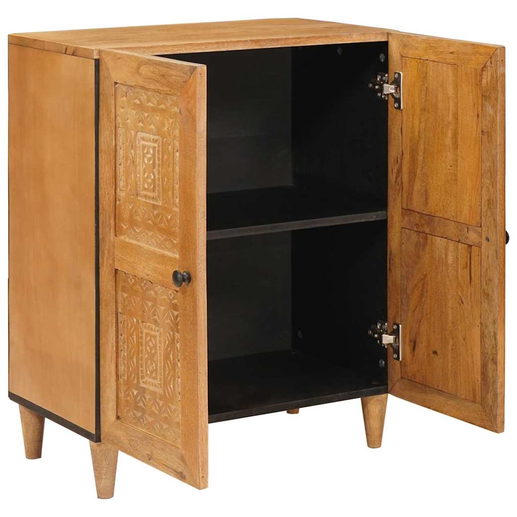 Sideboard Light brown 60 x 33 x 75 cm Solid mango wood