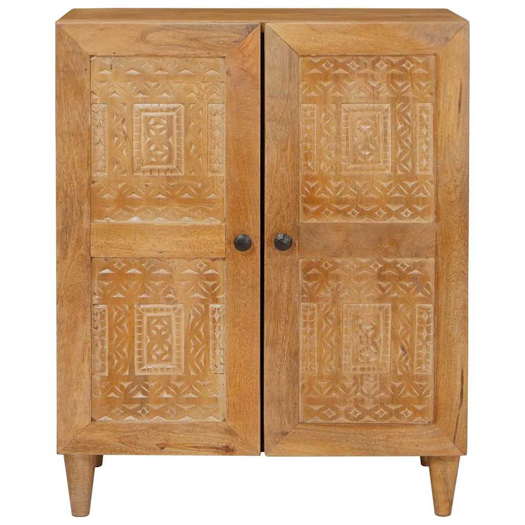 Sideboard Light brown 60 x 33 x 75 cm Solid mango wood