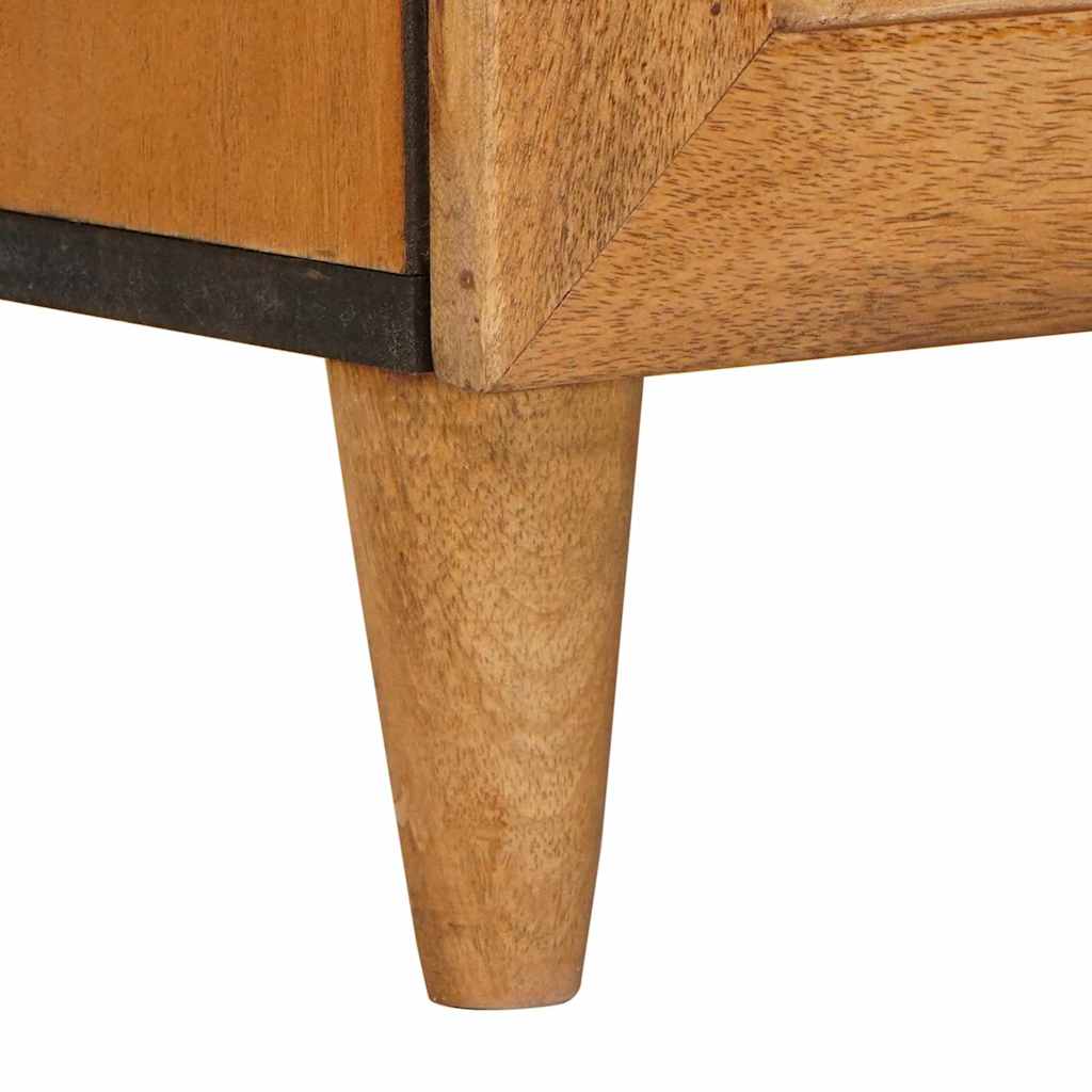 Bedside Cabinet Light Brown 50 x 33 x 60 cm Engineered Wood