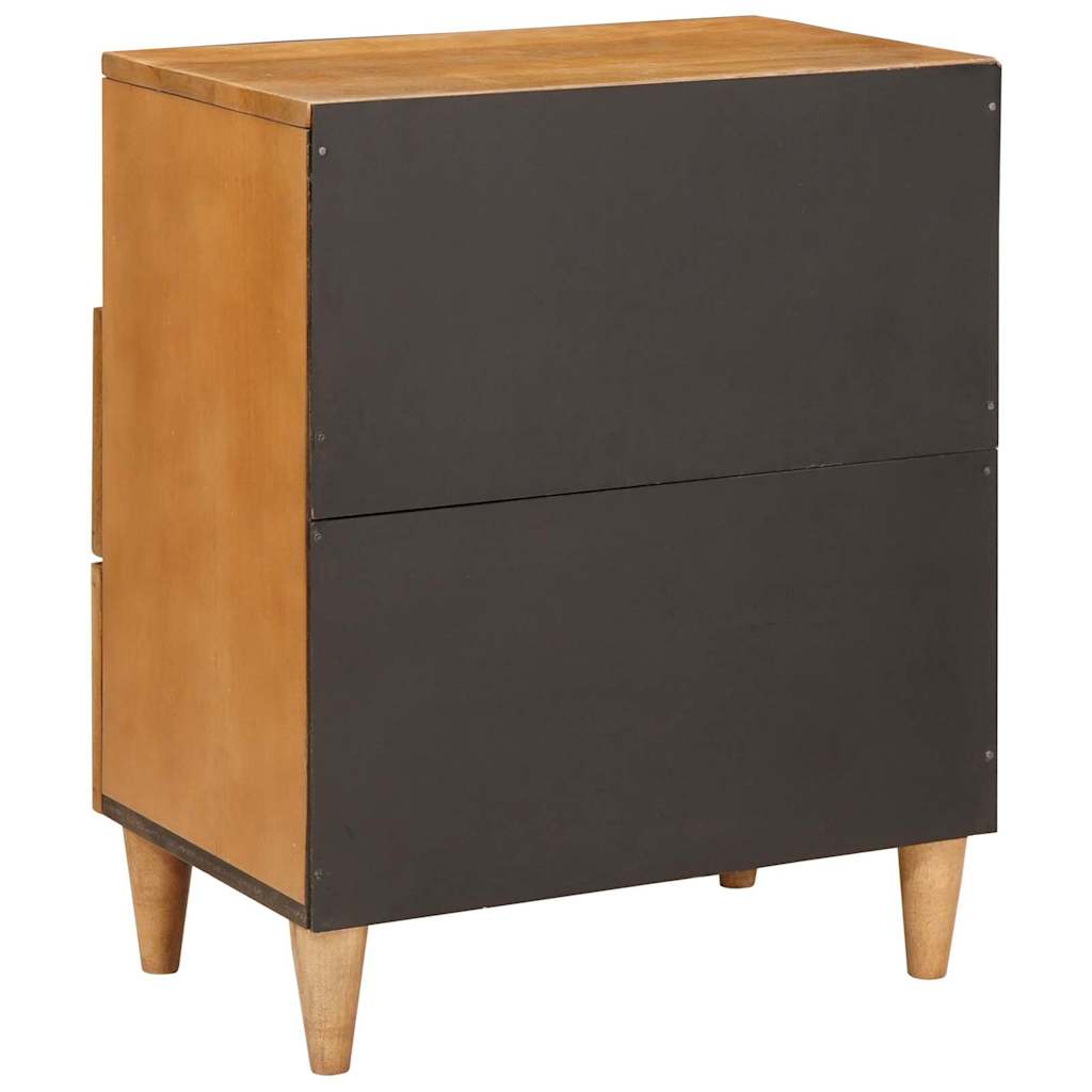 Bedside Cabinet Light Brown 50 x 33 x 62 cm Engineered Wood