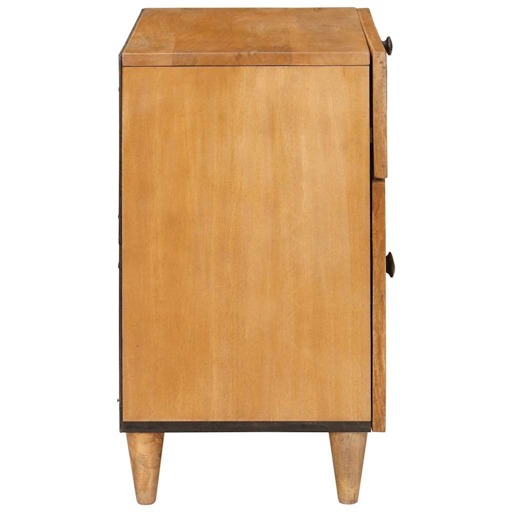 Bedside Cabinet Light Brown 50 x 33 x 60 cm Engineered Wood