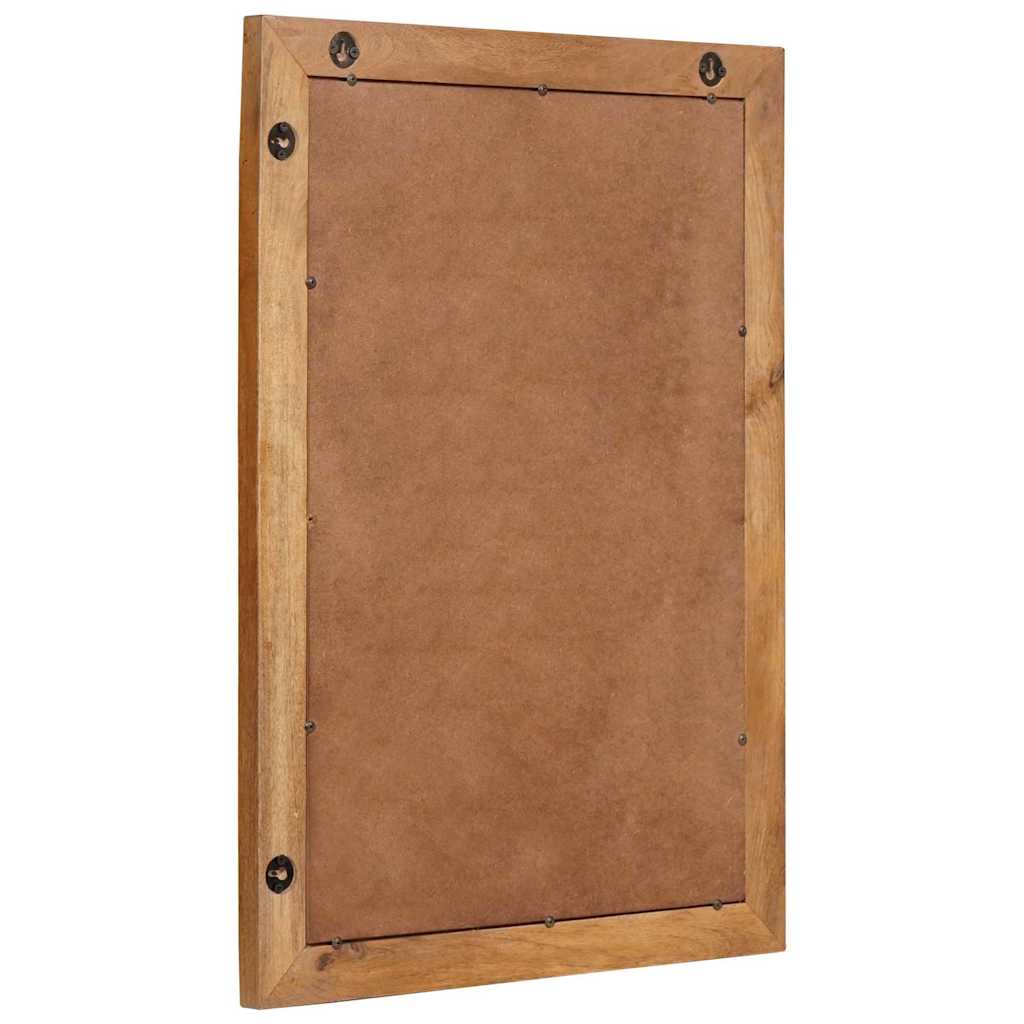Wall Mirror Rectangular 70 x 50 cm Engineered Wood and Glass