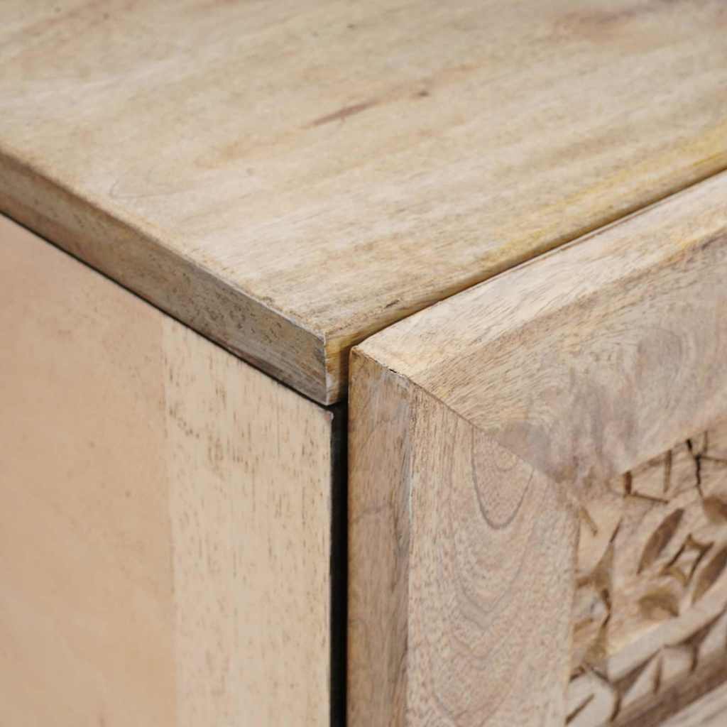 Bedside Cabinet 2 pcs White 40 x 33 x 46 cm Engineered Wood