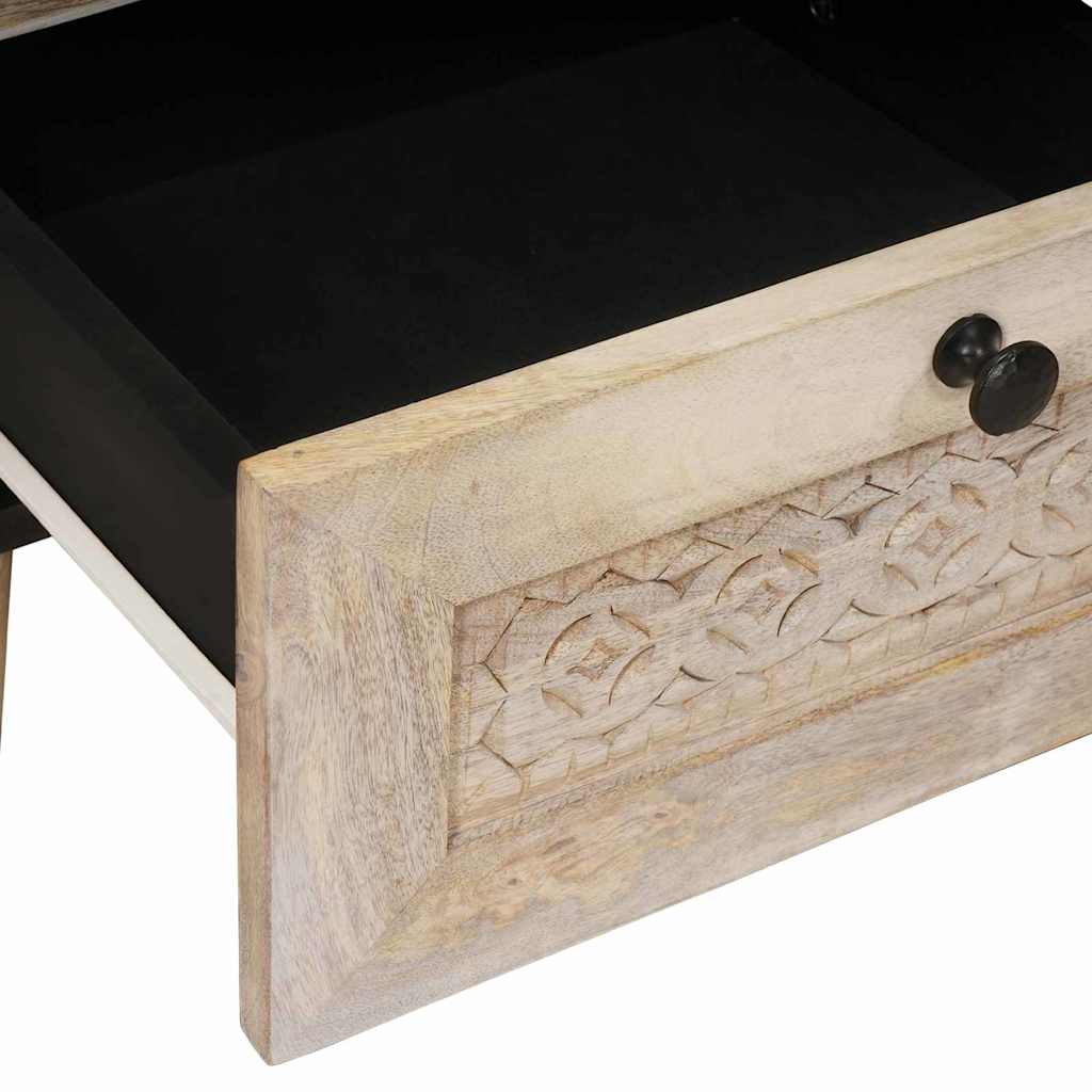 Bedside Cabinet 2 pcs White 40 x 33 x 46 cm Engineered Wood