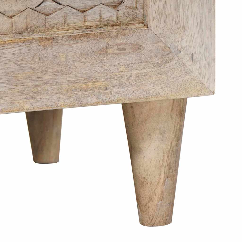 Bedside Cabinet 2 pcs White 40 x 33 x 46 cm Engineered Wood