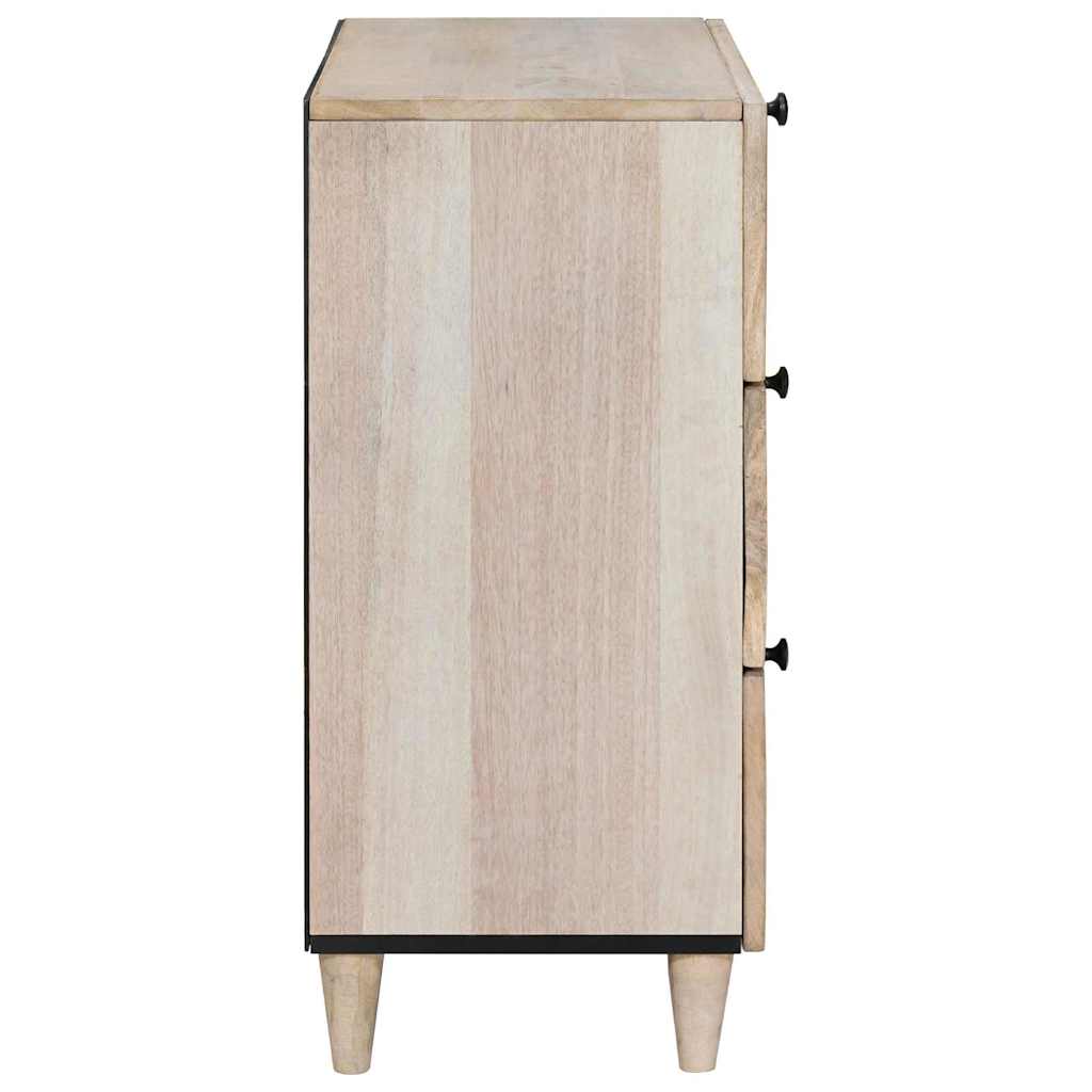 Bedside Cabinet White 50 x 33 x 62 cm Engineered Wood