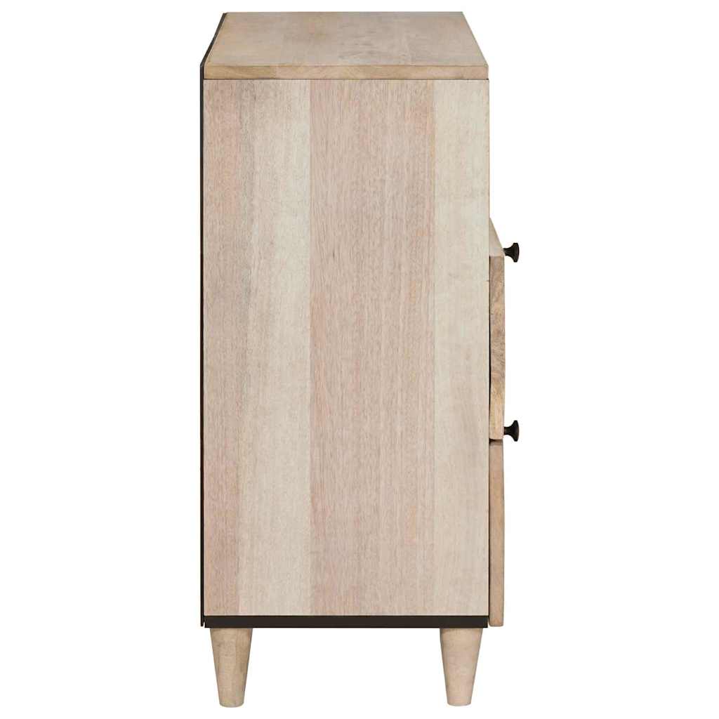 Bedside Cabinet White 50 x 33 x 62 cm Engineered Wood