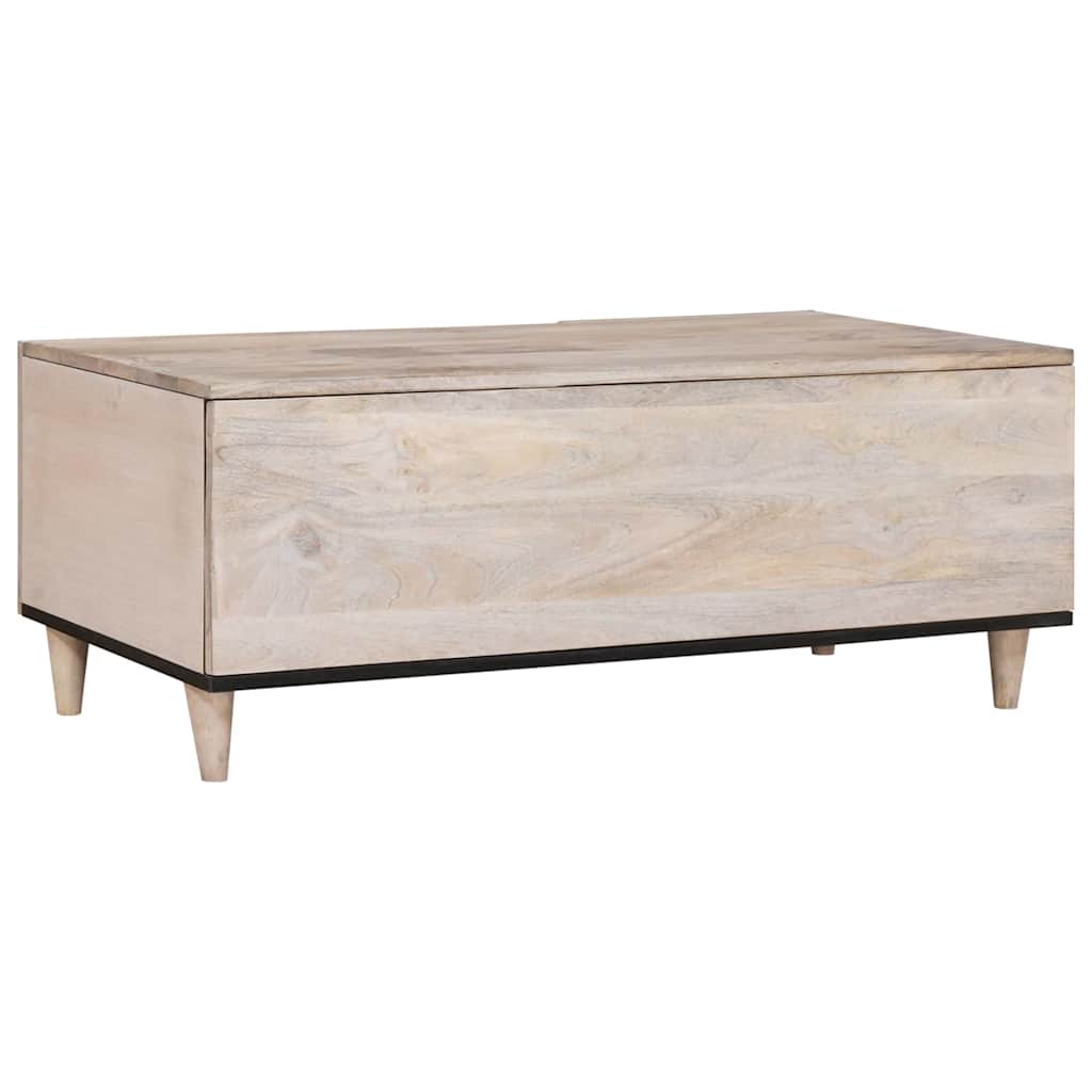 Coffee Table Beige 100 x 54 x 40 cm Engineered Wood