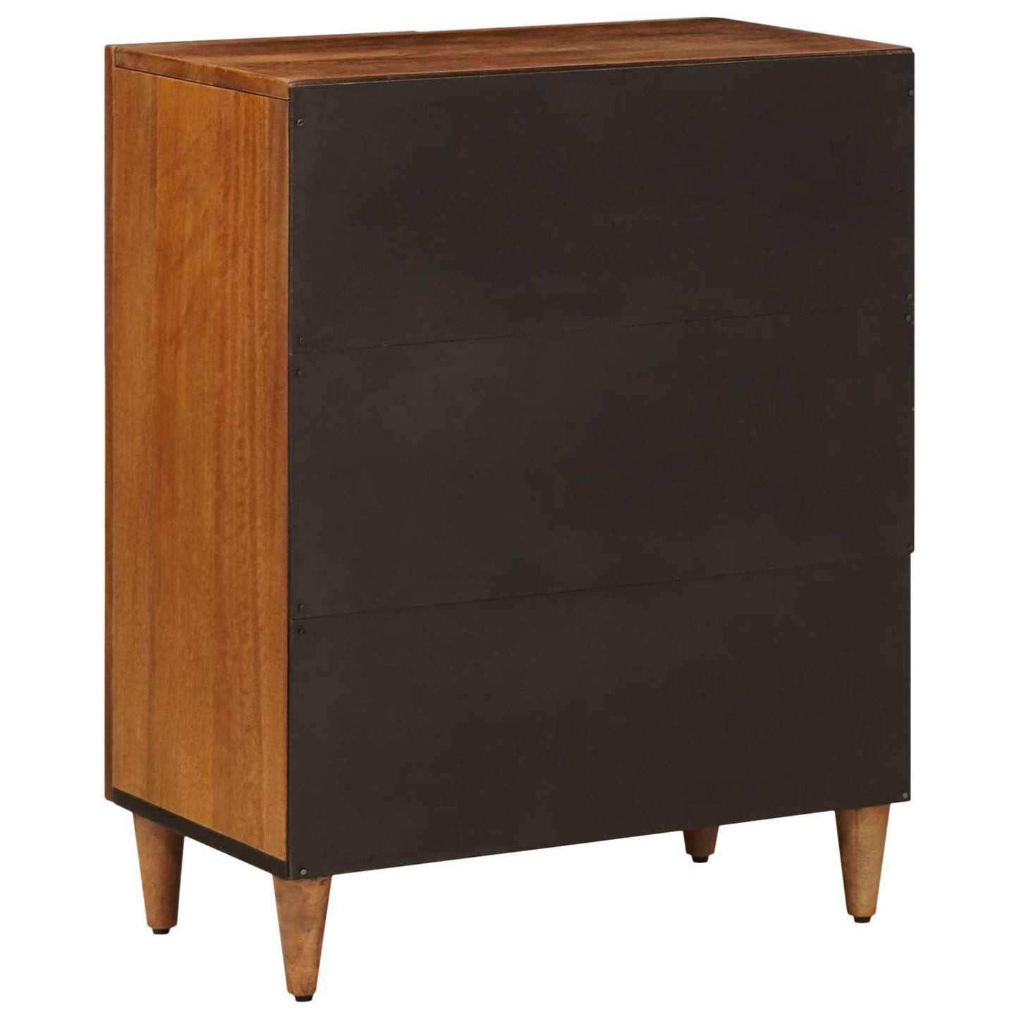 Sideboard 60 x 33 x 75 cm Solid Mango Wood Walnut
