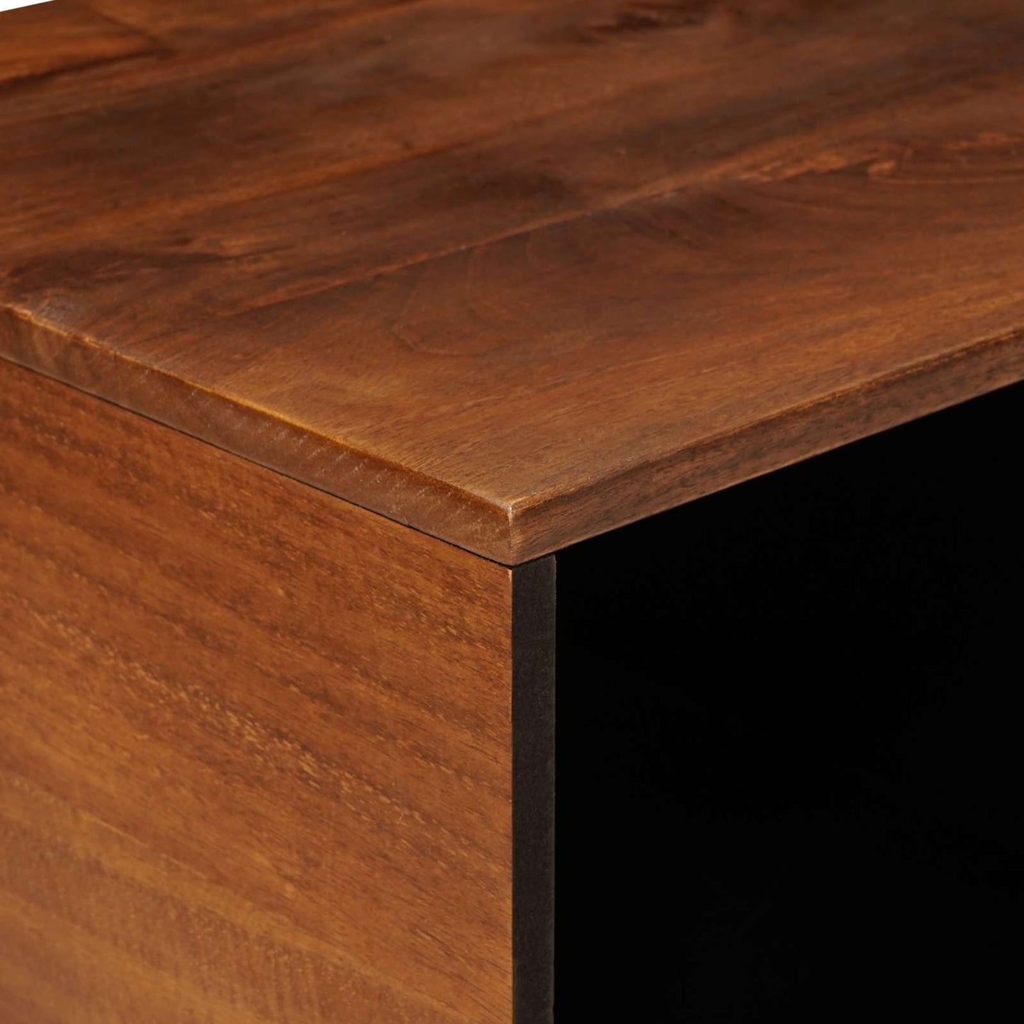 Coffee Table Brown 80 x 50 x 40 cm Solid Mango Wood
