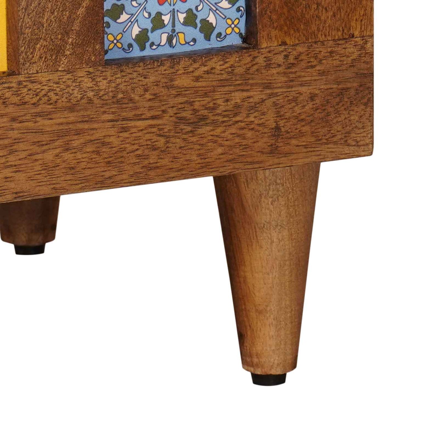 Bedside Cabinet Brown 50 x 33 x 62 cm Solid Mango Wood
