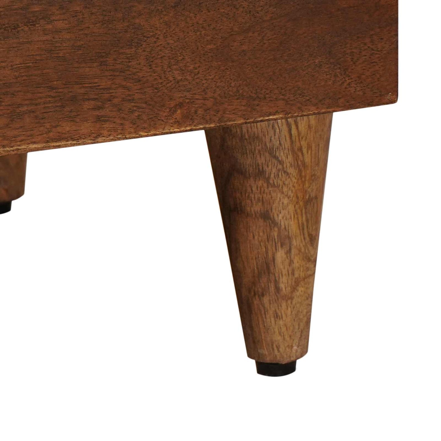 Coffee Table with Drawer Brown 80 x 54 x 40 cm Solid Mango Wood