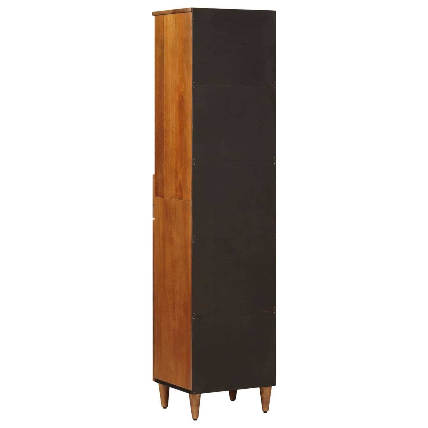 Bathroom Cabinet with Drawer with Shelf Walnut 38 x 33 x 160 cm