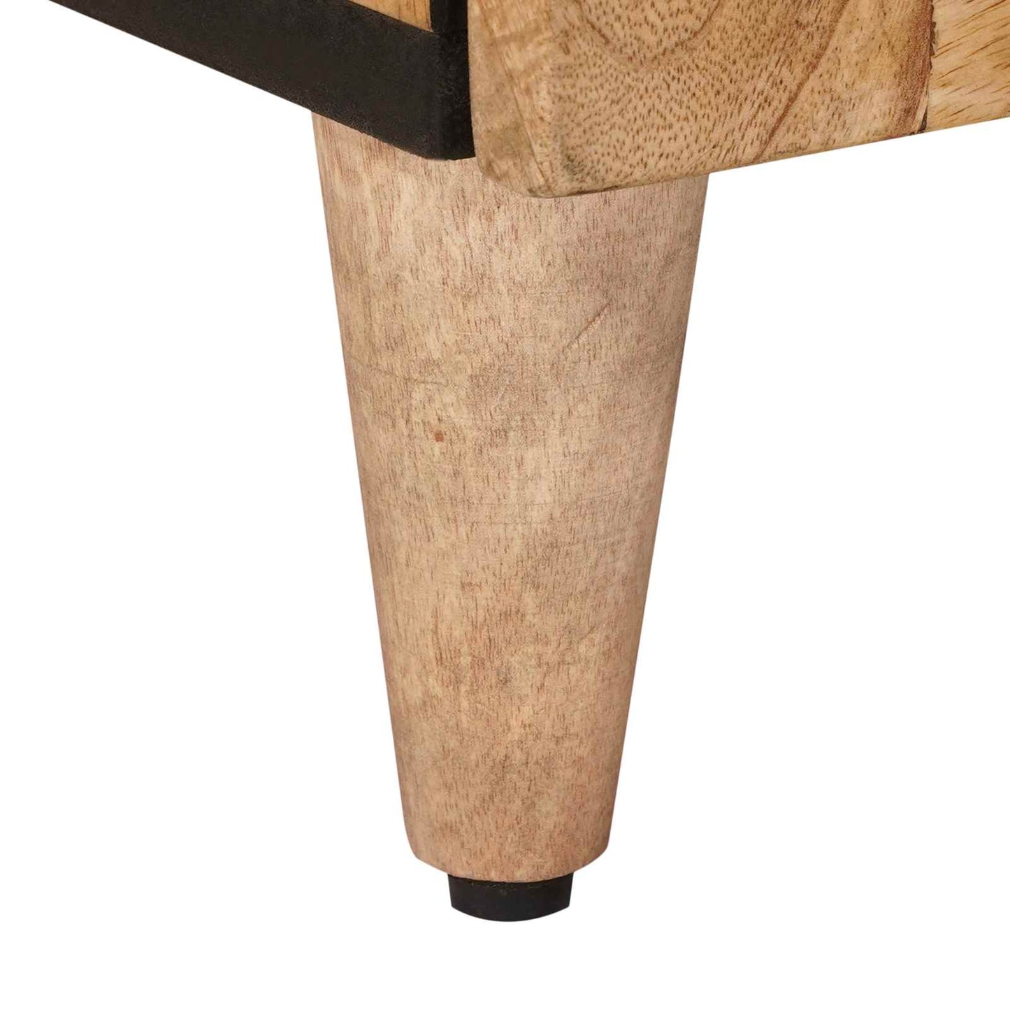 Bedside Cabinet Natural 50 x 33 x 60 cm Solid Mango Wood