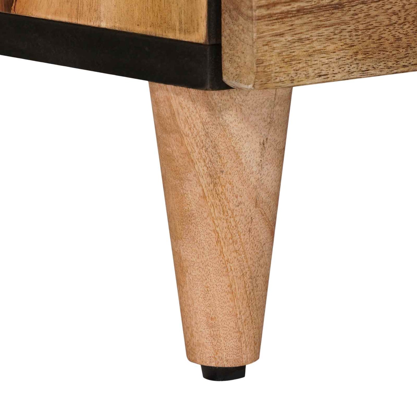 Bedside Cabinet Natural 50 x 33 x 62 cm Solid Mango Wood