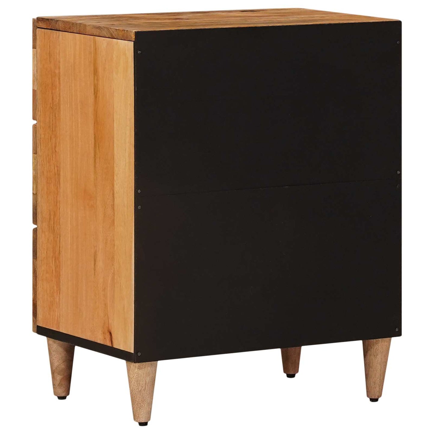 Bedside Cabinet Natural 50 x 33 x 62 cm Solid Mango Wood