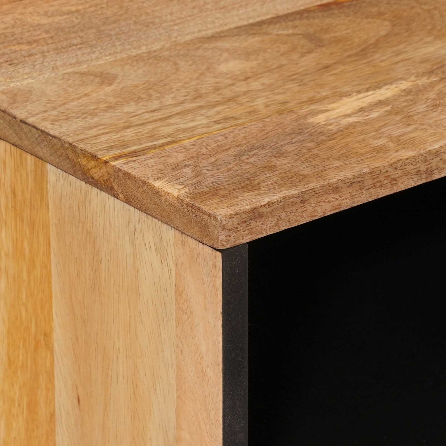 Bedside Cabinet Natural 50 x 33 x 62 cm Solid Mango Wood
