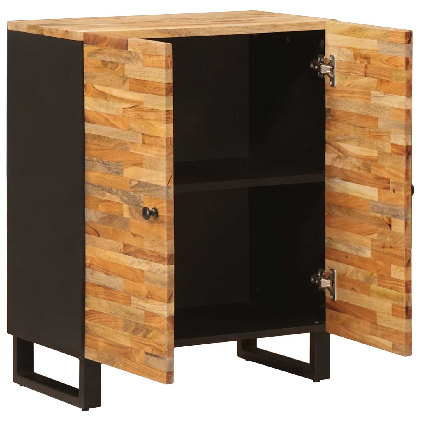 Storage Sideboard Brown 60 x 33 x 75 cm Solid Mango Wood
