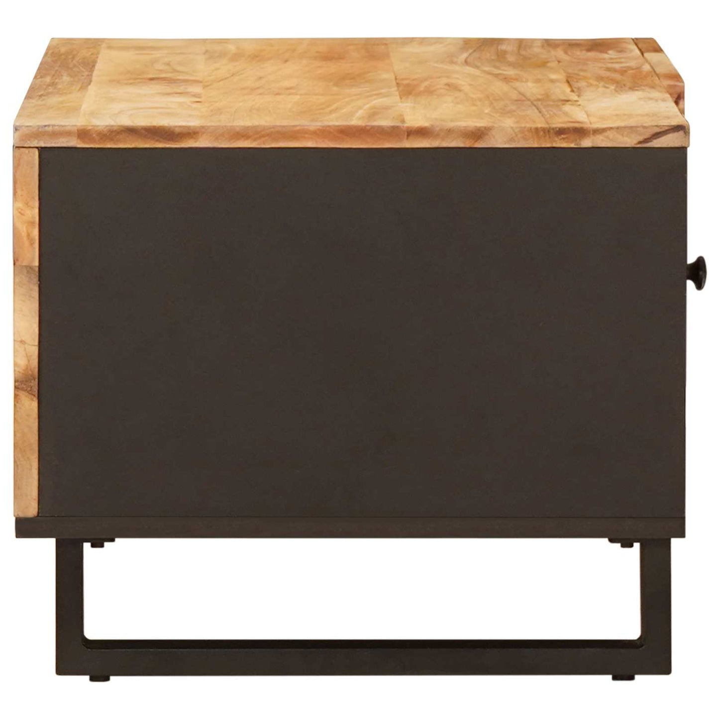 Coffee Table Brown 80 x 50 x 40 cm Solid Mango Wood