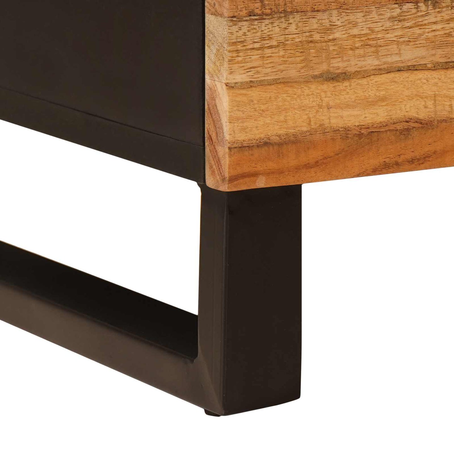 Bed cabinet with Drawer Brown 40 x 33 x 46 cm Solid Mango Wood