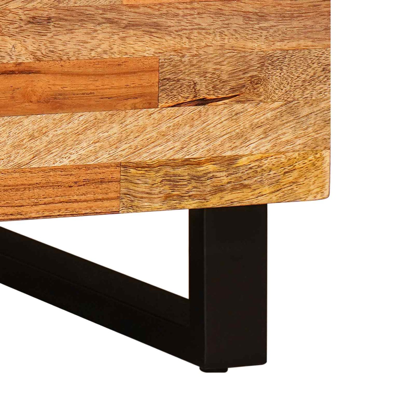 Coffee Table Brown 100 x 54 x 40 cm Solid Mango Wood