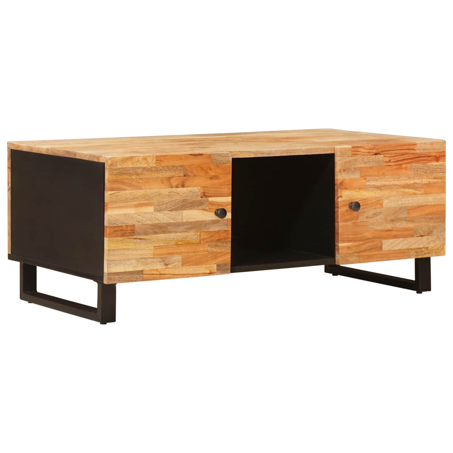 Coffee Table Brown 100 x 54 x 40 cm Solid Mango Wood