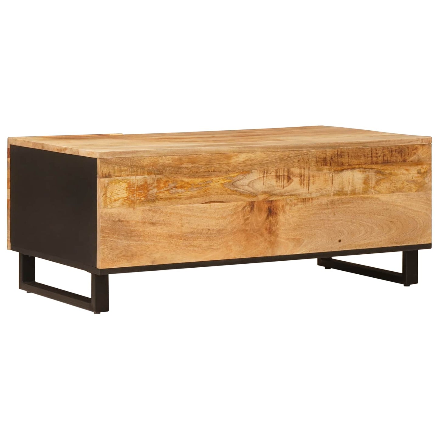 Coffee Table Brown 100 x 54 x 40 cm Solid Mango Wood